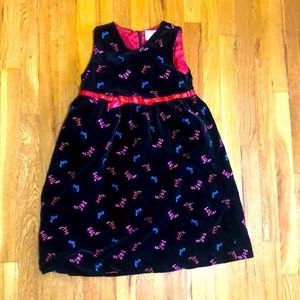 Hanna Andersson velvet dress size 130